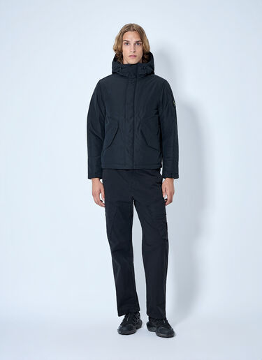 LN-CC® - Stone Island: Hooded Jacket with Patch Detail - Navy Stone Island Hooded Jacket with Patch Detail Navy sto0165007