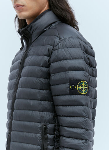 Lightly Padded Compass Patch Jacket Stone Island Lightly Padded Compass Patch Jacket Black sto0154023