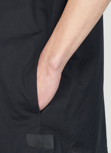 ロゴパッチTシャツ Y-3 ロゴパッチTシャツ ブラック yyy0152011