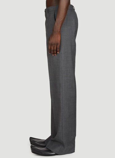 Balenciaga Regular Fit Tailored Pants Grey bal0155005