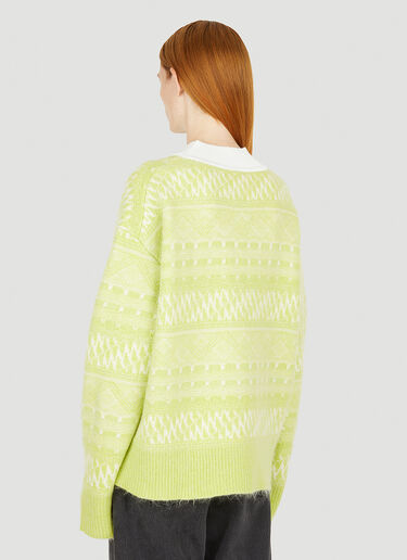 Ari Acid Sweater Eytys Ari Acid Sweater Green eyt0351002
