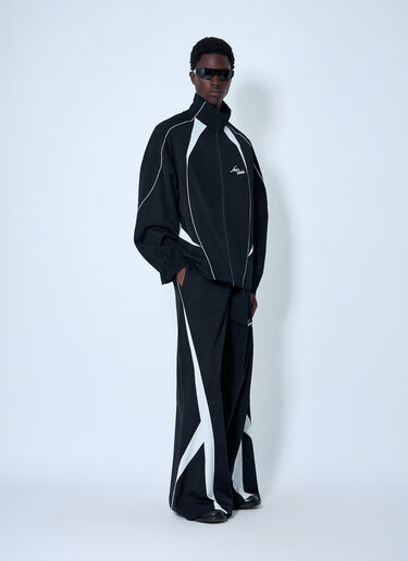 Acne Studios Wide-Leg Track Trousers Black acn0164046