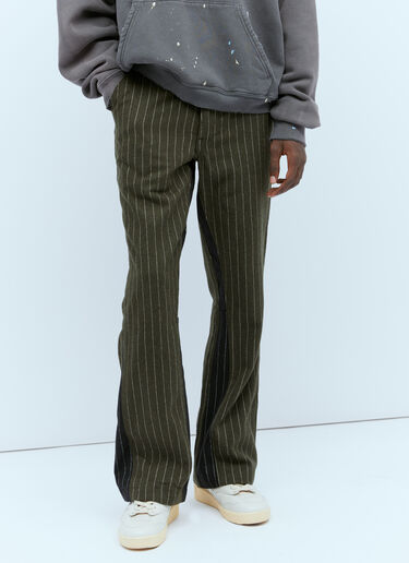 Gallery Dept. Pinstripe Pants Olive gdp0150042