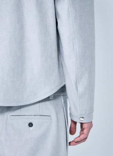 Thom Browne Contrast Utility JAcket Grey thb0158001