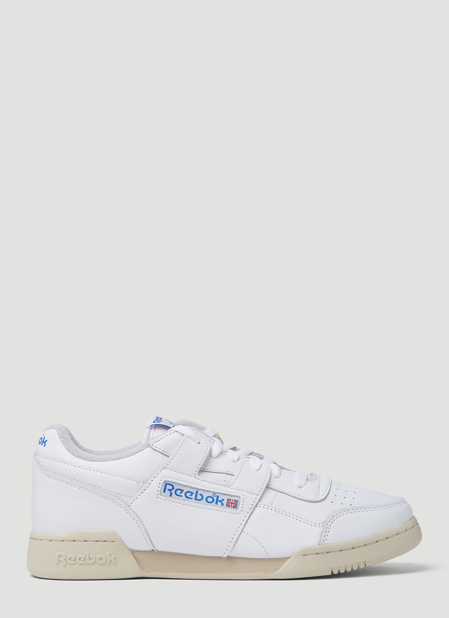 Shop Reebok Workout Plus 1987 Sneakers In White