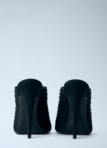 Saint Laurent Emilie Mules Sandals Black sla0263041