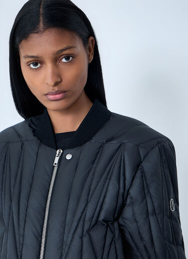 Moncler x Rick Owens Geocamo Flight Bomber Jacket Black mcs0363005