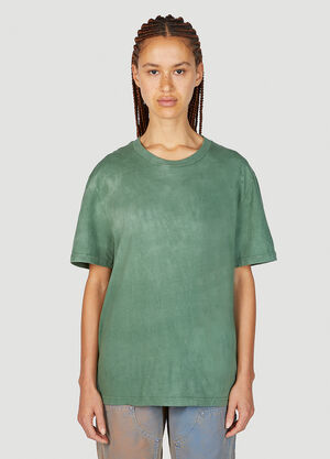 NOTSONORMAL Splashed Short Sleeve T-Shirt Green nsm0351019