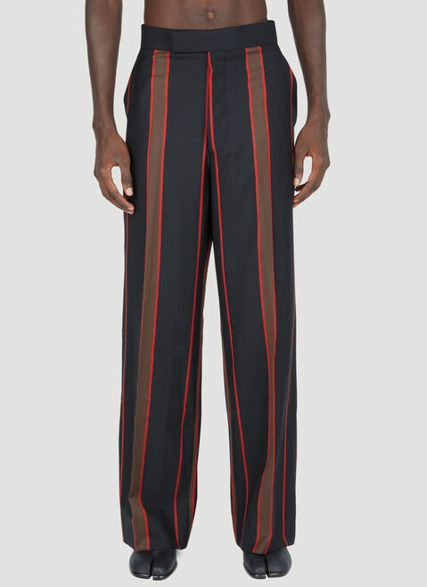Vivienne Westwood Humphrey Stripe Pants White vvw0154011