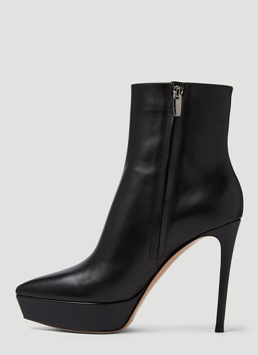 Gianvito Rossi Dasha Heeled Boots Black gia0249013