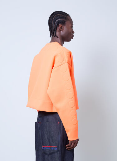 Walter Van Beirendonck x G-STAR Embossed Knit Sweater Orange wlt0160028