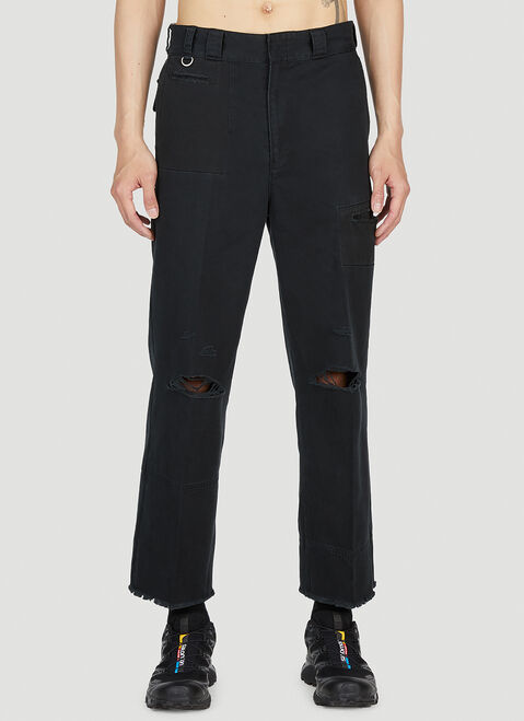 UNDERCOVER Distressed Pants Black und0152012