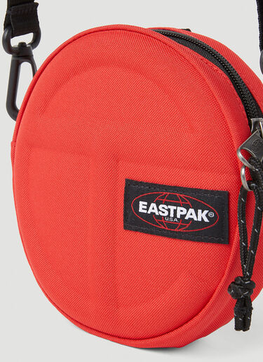 Eastpak x Telfar サークルコンバーチブルクロスボディバッグ レッド est0353005