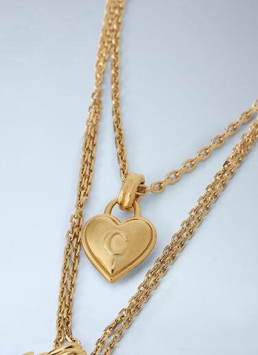 LN-CC® - Chloé: Mini Paddington Necklace - Gold Chloé Mini Paddington Necklace Gold chl0265064