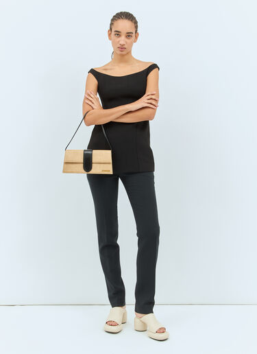 Jacquemus Le Bambino Long Shoulder Bag Beige jac0258042