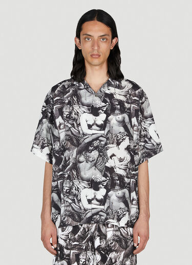 Graphic Print Shirt UNDERCOVER Graphic Print Shirt Black und0152002