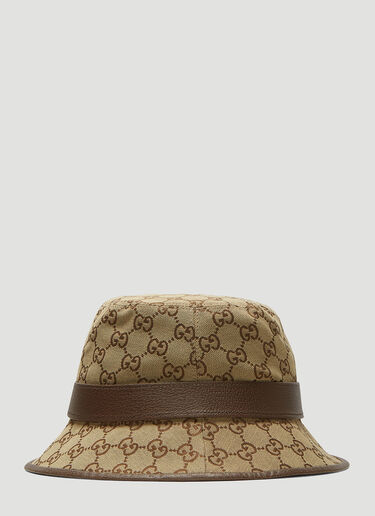 Gucci GG Canvas Bucket Hat Beige guc0345002