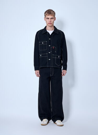 Story Mfg. Canvas Love Letter Depot Jacket Black mfg0166001