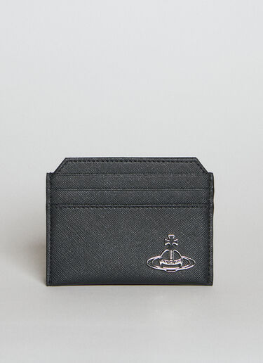 Vivienne Westwood 十字纹卡夹  黑色 vvw0155018