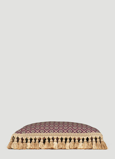 Gucci GG Damier Rectangular Cushion Burgundy wps0670009