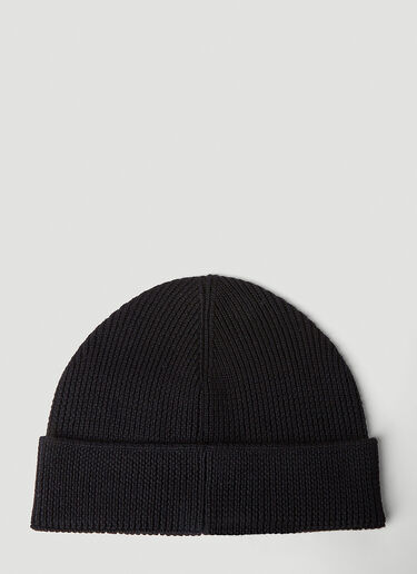 Medusa Logo Beanie Hat Versace Medusa Logo Beanie Hat Black ver0151058
