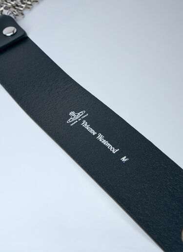 Vivienne Westwood Chain-Detail Leather Harness Black vvw0263047