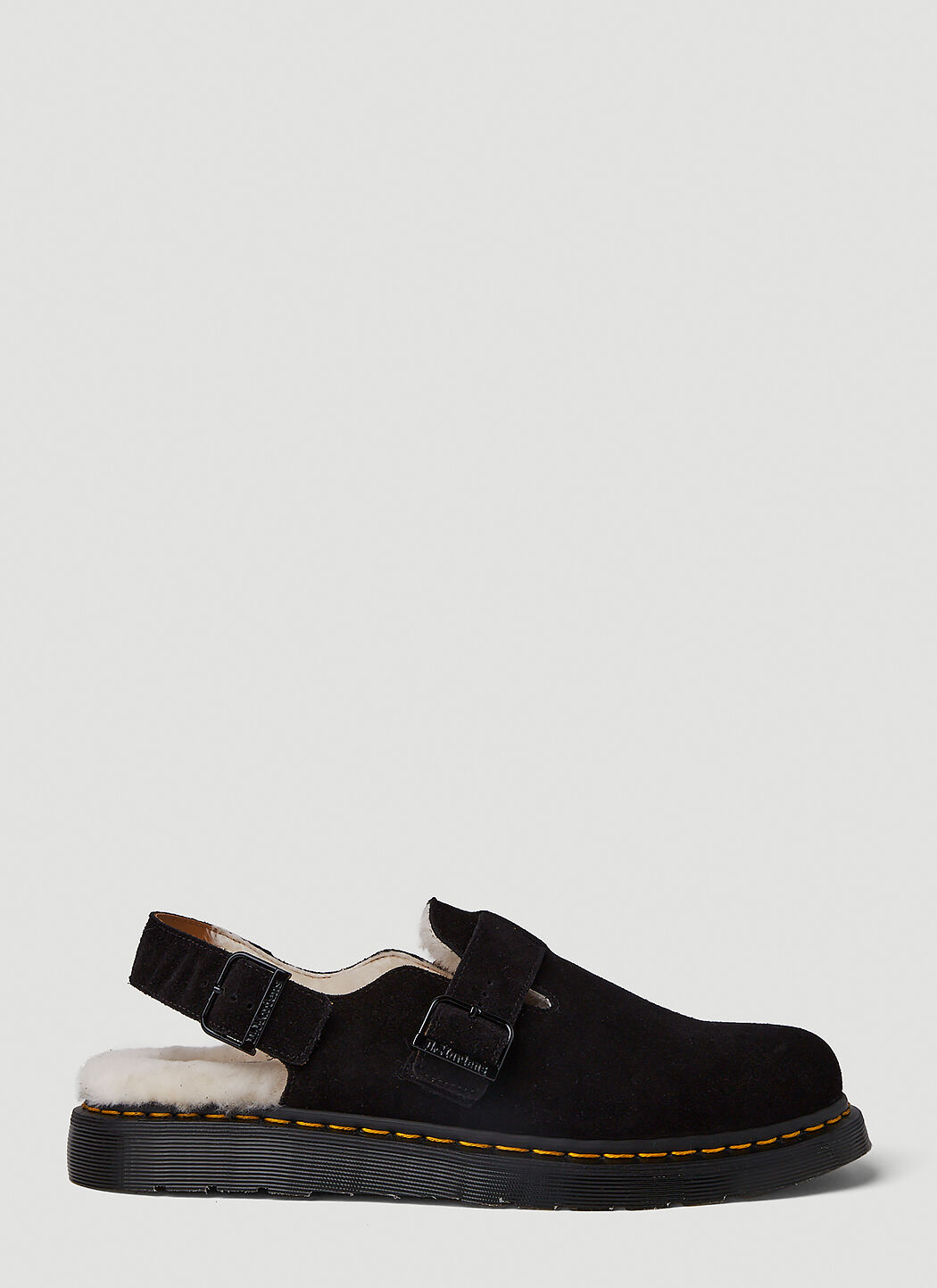 Shearling discount doc martens