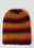 Brain Dead Fuzzy Knit Beanie Hat Blue bra0353001