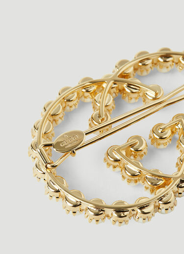 Interlocking G Pearl Hair Clip Gucci Interlocking G Pearl Hair Clip White guc0245204