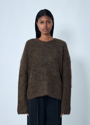 TOTEME Wool Sweater Brown tot0262006
