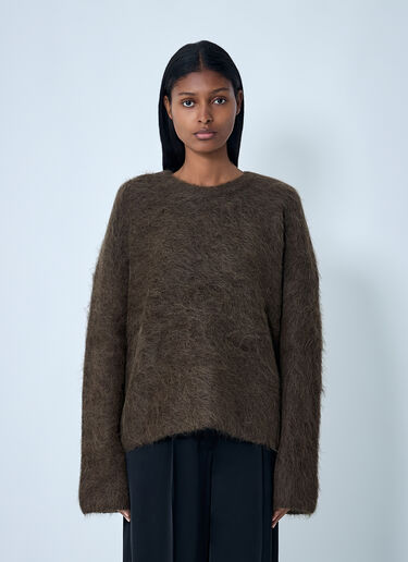 TOTEME Wool Sweater Brown tot0262006