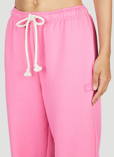 Acne Studios Face Patch Tracksuit Sweatpants Pink acn0253019