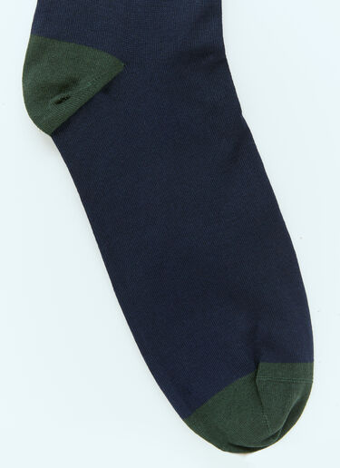 Thom Browne Four-Bar Mid Calf Socks Green thb0154011