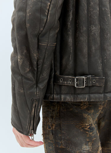 Diesel L-Albert Leather Jacket Black dsl0158001