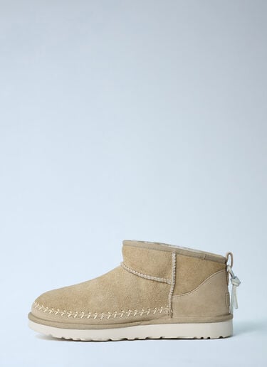 UGG Classic Ultra Mini Biarritz Boots Beige ugg0362010
