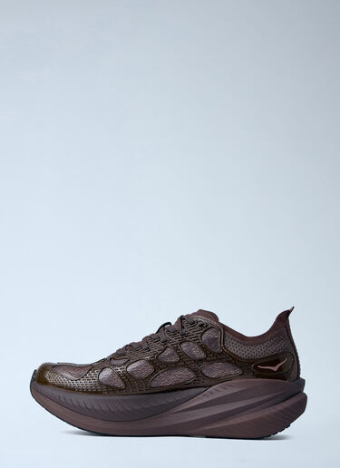 HOKA Mach x Caged スニーカー ブラウン hok0364018