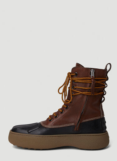 8 Moncler Palm Angels x Tod's Winter Boots Brown mpa0351010