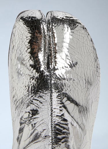 Metallic Tabi H80 Boots Maison Margiela Metallic Tabi H80 Boots Silver mla0249017