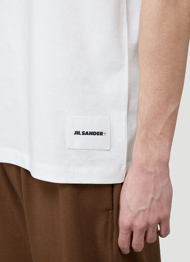 Jil Sander+ 3 Pack Classic T-Shirt White jsp0143008