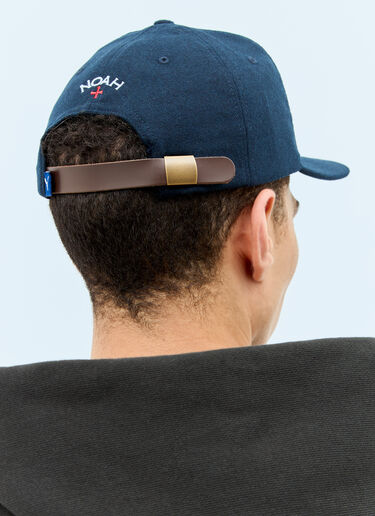 Puma x Noah 로고 자수 베이스볼 캡 블루 pun0158001