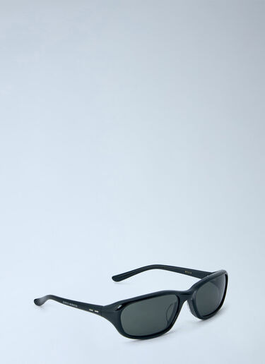 LN-CC® - Gentle Monster: Hills 01 Wraparound Sunglasses - Black Gentle Monster Hills 01 Wraparound Sunglasses Black gtm0366016