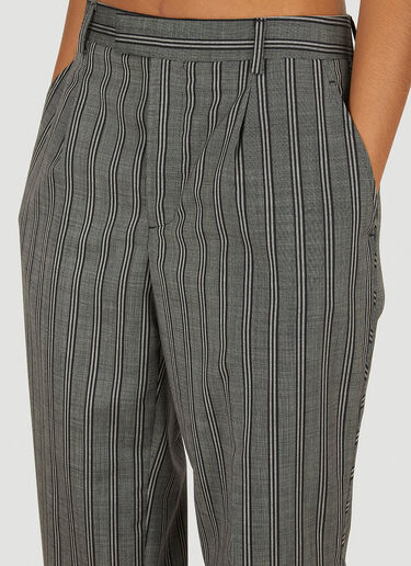 VTMNTS Striped Tuxedo Pants Grey vtm0350002