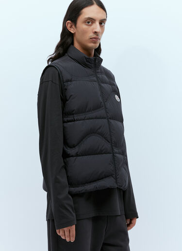 Moncler ベイダイヘベスト ブラック mon0155020