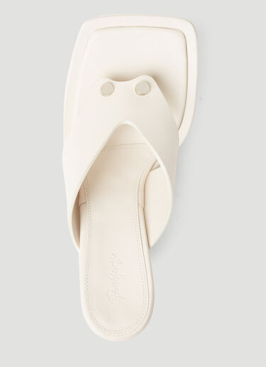 Paris Georgia Dune Wedges White pag0253007