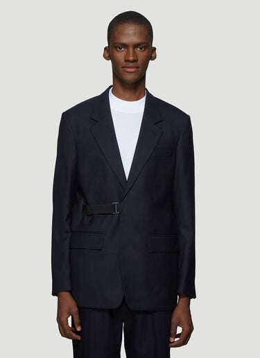 Maison Margiela Strap-Fastening Blazer Navy mla0137009