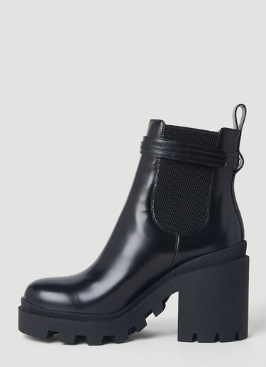 Gucci Trip Heeled Boots Black guc0251170