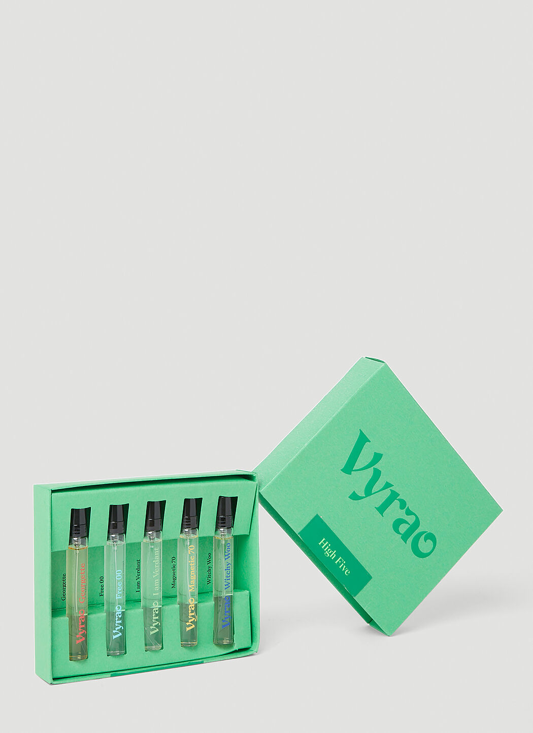 Vyrao ハイヴァイブ トラベル香水 5本セット クリア vyr0353001