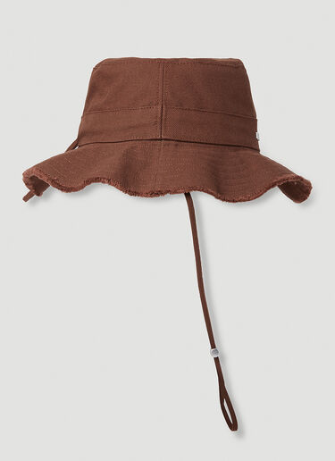 Jacquemus Le Bob Artichaut Hat Brown jac0151037