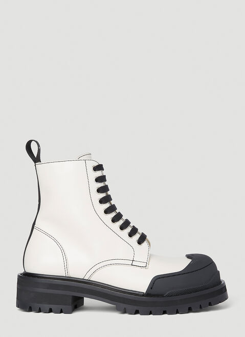 Marni Dada Combat Boots Black mni0254003