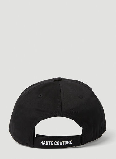 VETEMENTS Maison De Couture Baseball Cap Black vet0151021